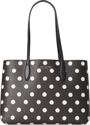 kate spade new york all day sunshine dot large coated canvas tote |  Nordstrom