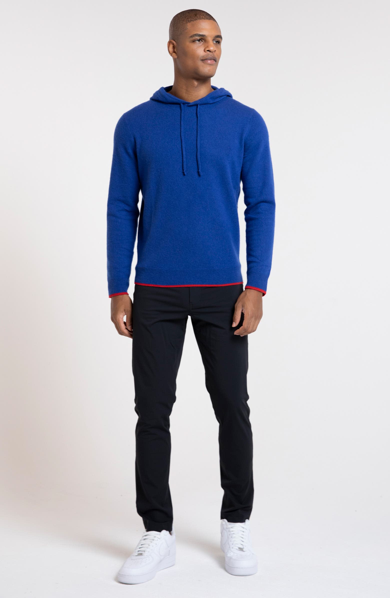 Redvanly Quincy Cashmere Golf Hoodie | Nordstrom
