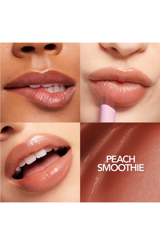 Shop Buxom Full-on Plumping Lip Glow Balm In Peach Smoothie