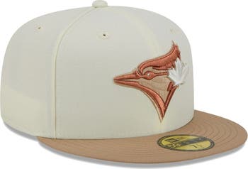 New Era Men's Cream Toronto Blue Jays Chrome Camel Rust Undervisor