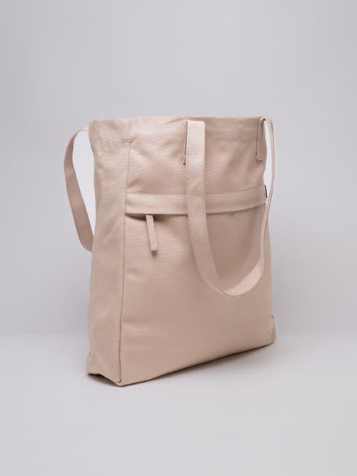 Terra Thread Organic Cotton Canvas Work Tote Bag In Sand Dune