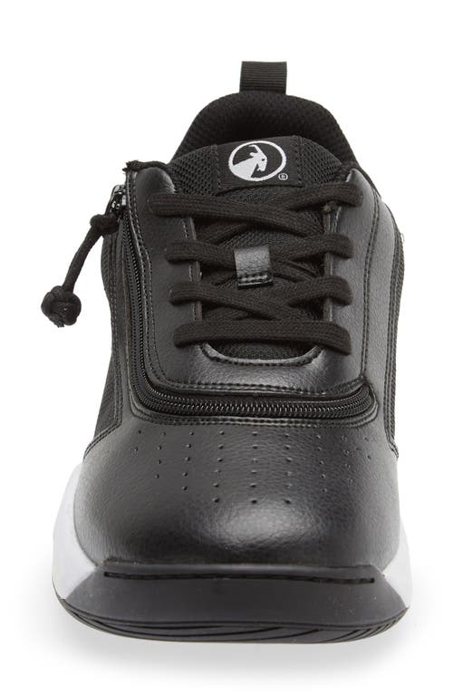Billy Footwear Kids' Billy Sport Court Sneaker In Black/white