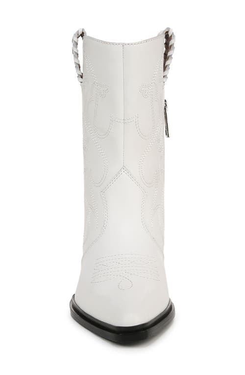 Shop Franco Sarto Bianca Western Boot In White