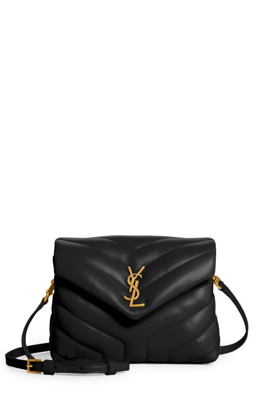 Saint Laurent Toy Loulou Leather Crossbody Bag
