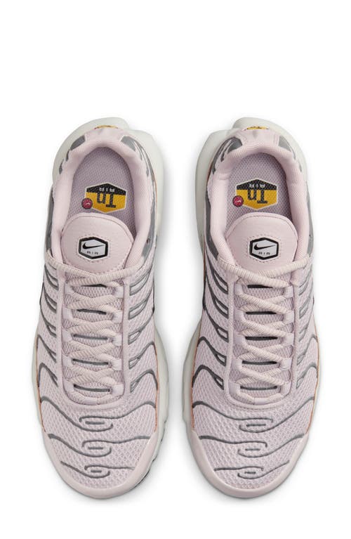 Shop Nike Air Max Plus Sneaker In Platinum Violet/chrome/bone