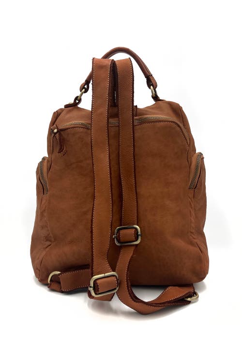Bolsa Nova Mia Backpack In Cognac