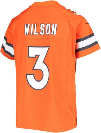 Men's Nike Russell Wilson White Denver Broncos Game Jersey Size: Large
