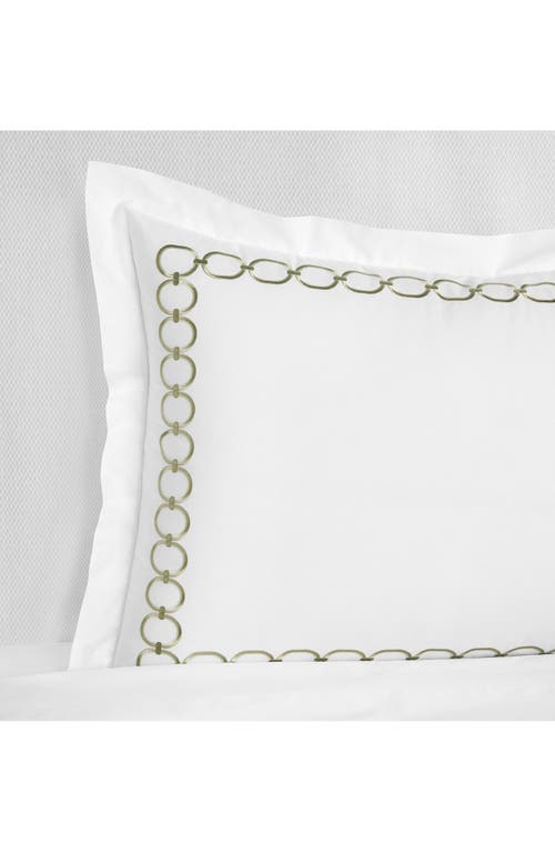 Sferra Catena Sham, Boudoir In White/willow