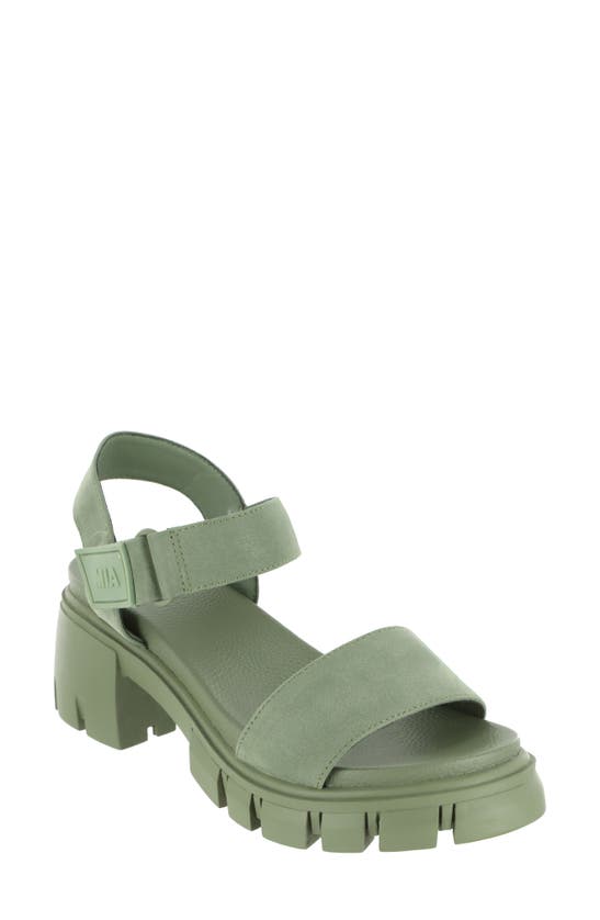 Shop Mia Skyler Ankle Strap Sandal In Mh1616-spk-brus
