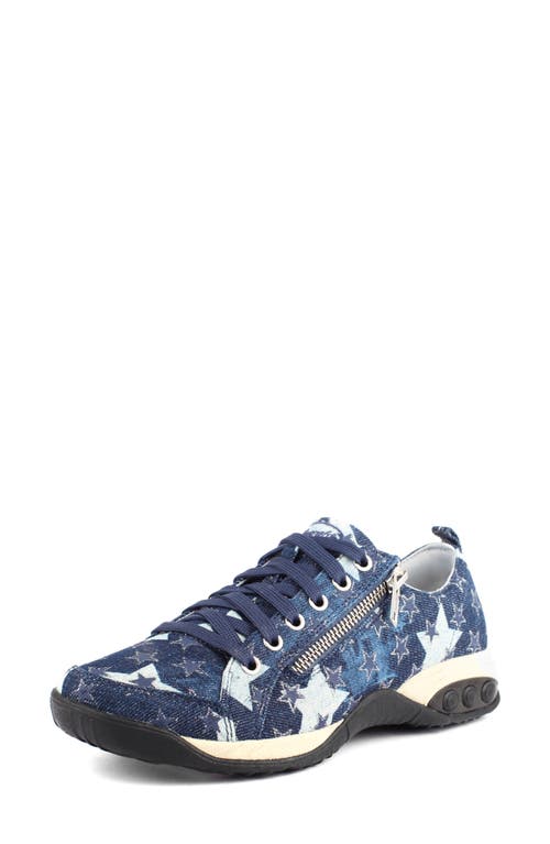 Therafit Sienna Sneaker Dark Denim Fabric at Nordstrom,