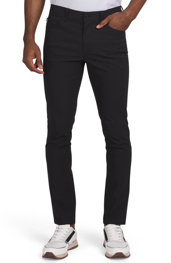 Dkny Sportswear Essential Tech Stretch Pants In Black
