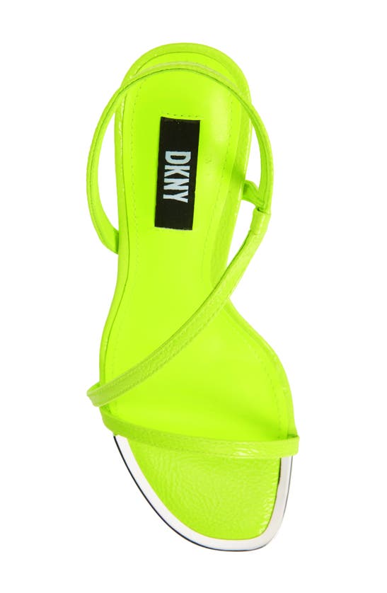 Shop Dkny Danielle Stiletto Sandal In Zest