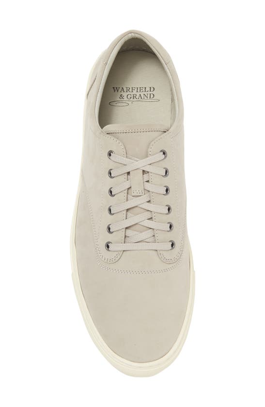 Shop Warfield & Grand Fairlane Low Top Sneaker In Cement