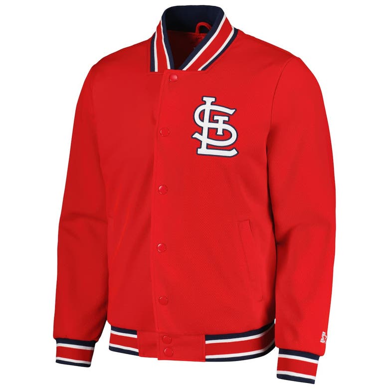 Shop Starter Red St. Louis Cardinals Secret Weapon Full-snap Jacket