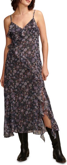 Lucky Brand Embroidered Tank Dress