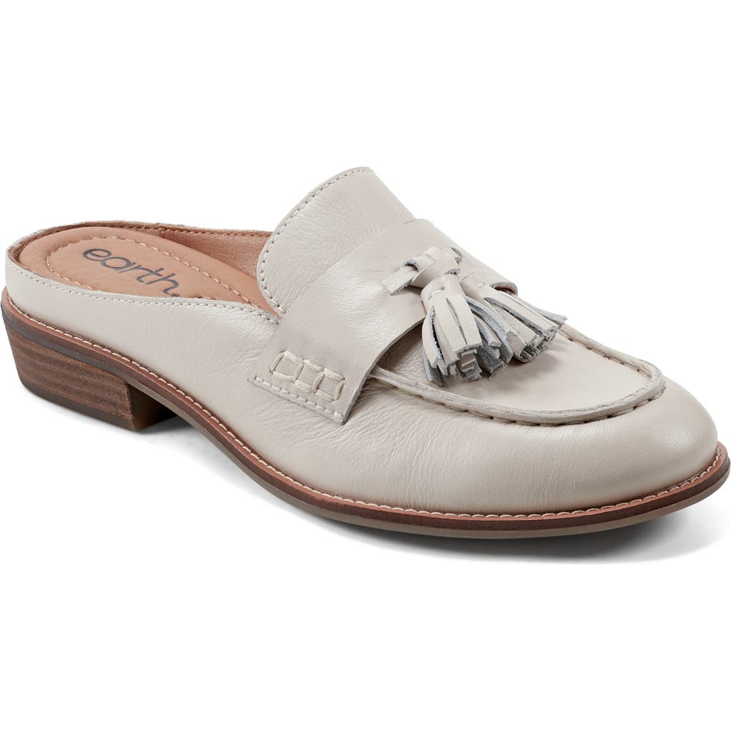 Earth Women's Everett Tassels Slip-on Mule Loafers In Beige