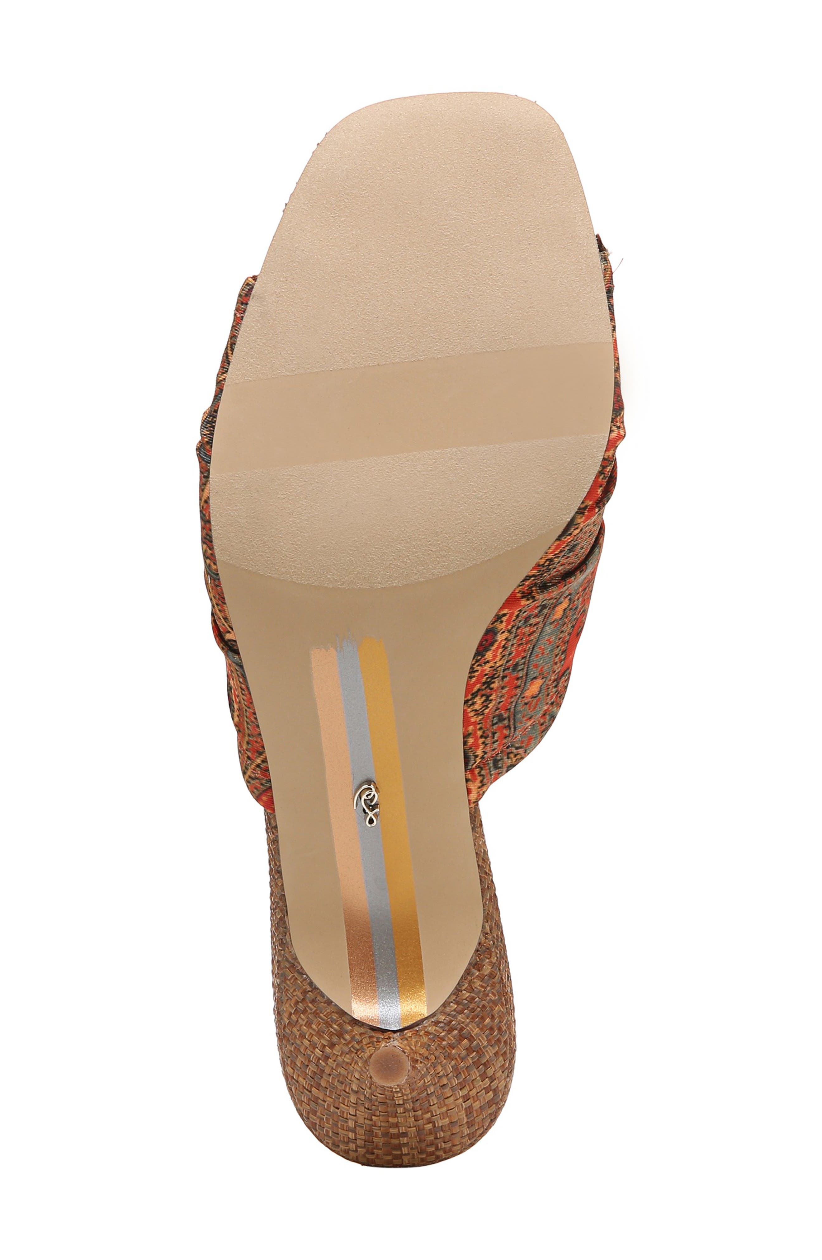 Sam Edelman Pia Sandal in Orange Poppy | Smart Closet