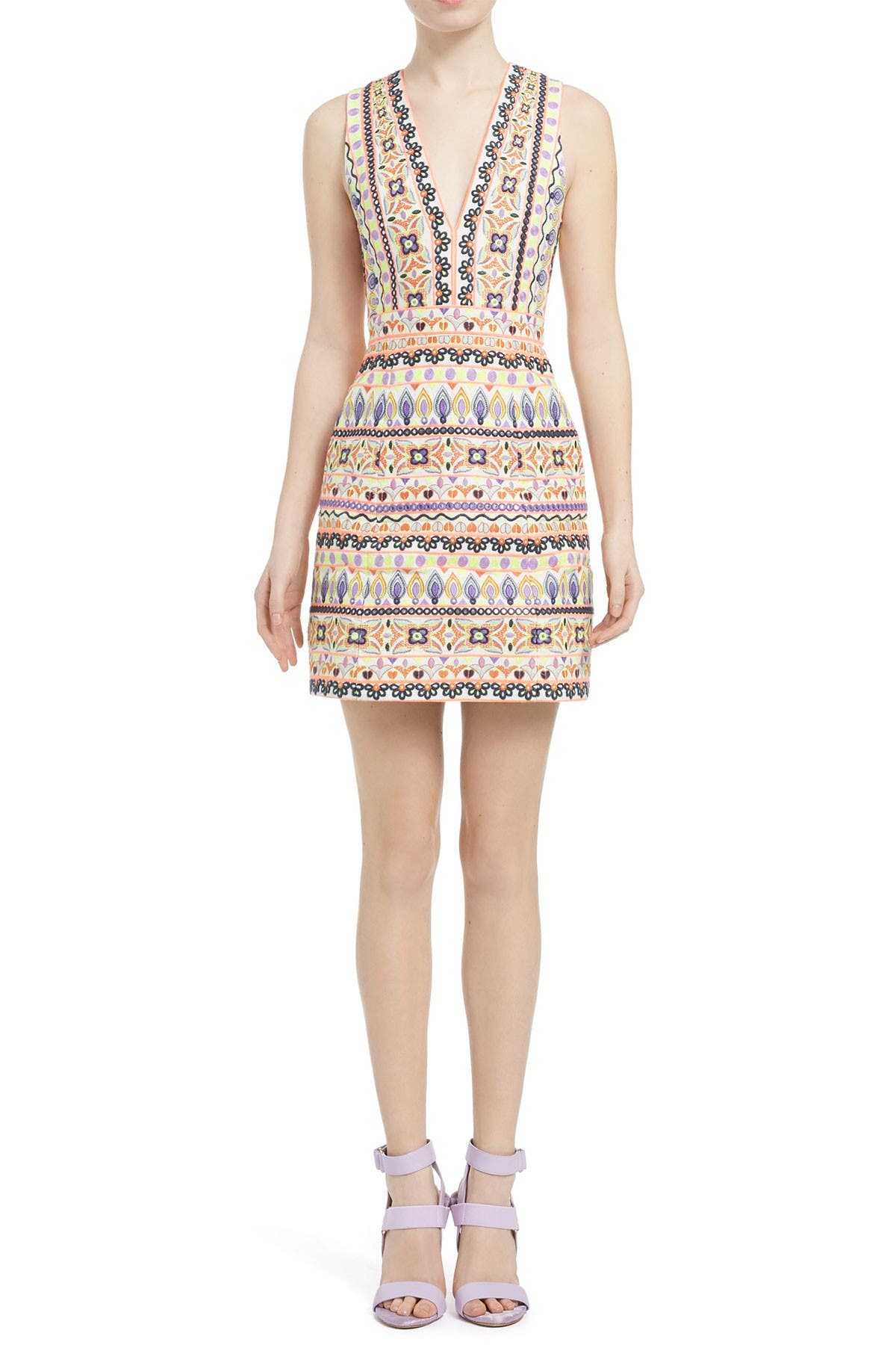 alice olivia patty dress