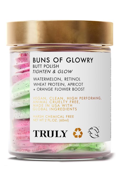 Truly Beauty Buns Of Glowry Butt Polish In No Color