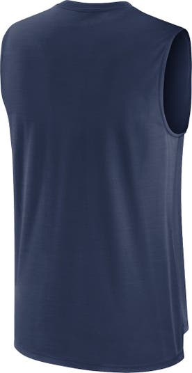 Men's Nike Navy Chicago Cubs City Connect Muscle Tank Top