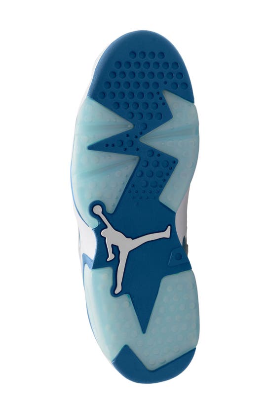 Shop Nike Jumpman 3-peat Sneaker In White/ Industrial Blue/ Grey