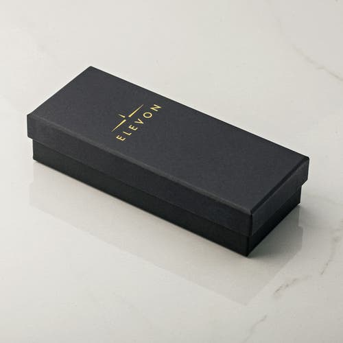 ELEVON ELEVON HUGHES LEATHER-BAND WATCH W/ DATE 