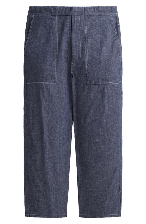 Shop Alpha Industries Wide Leg Pull-on Pants In Replica Blue