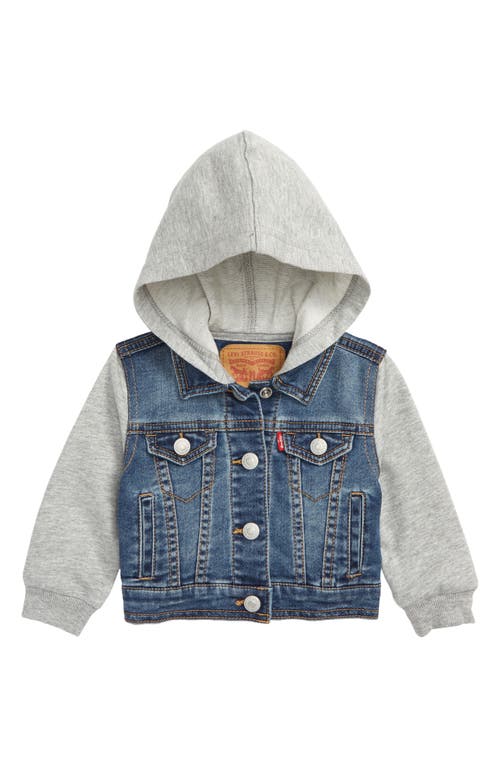 levi's Indigo Hooded Trucker Jacket Vintage Waters at Nordstrom,