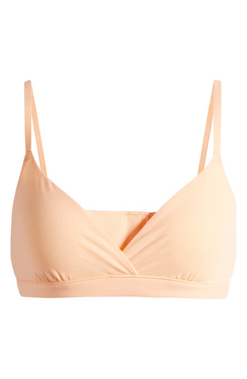 Fits Everybody Crossover Bralette in Faded Nectar