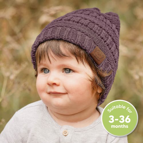 Keababies 3-pack Warmzy Baby Beanies In Wine