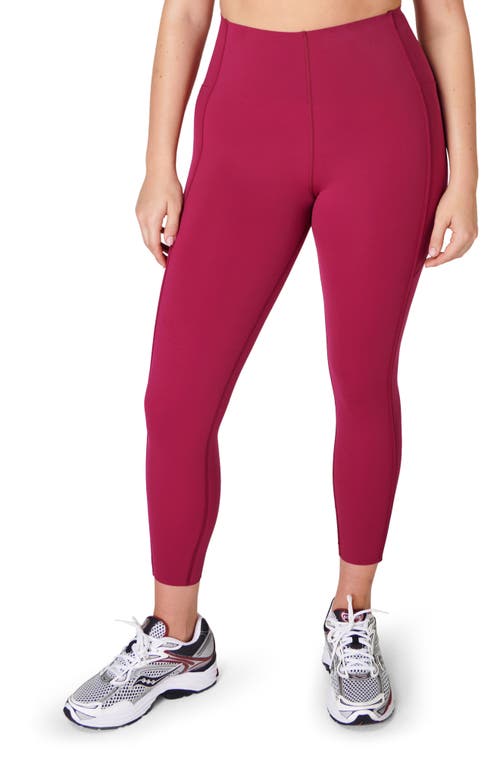 Sweaty Betty Power 7/8 Contour Leggings in Vamp Red at Nordstrom, Size X-Small