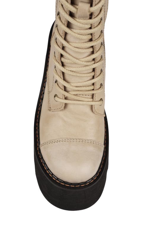 Ziginy Raiza Platform Bootie In Beige