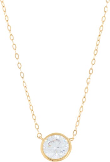 Chanel CZ Pendant Necklace