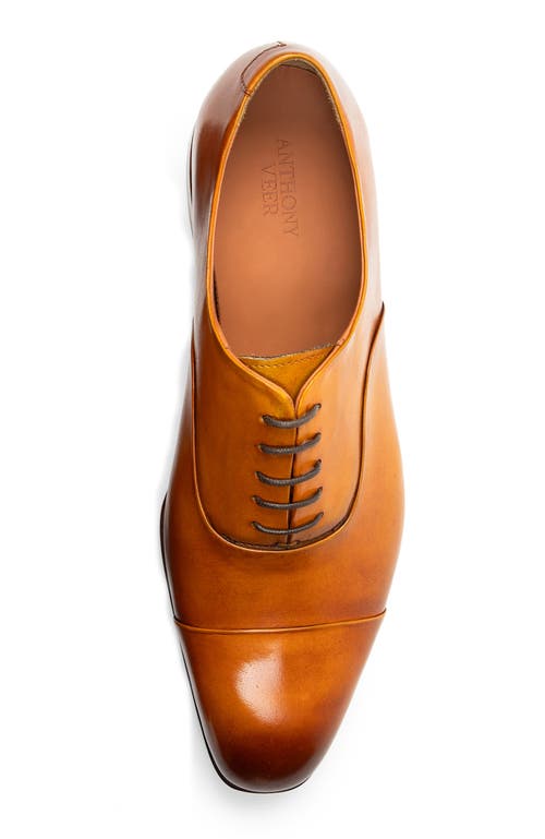 Anthony Veer Genoa Cap Toe Oxford In Tan