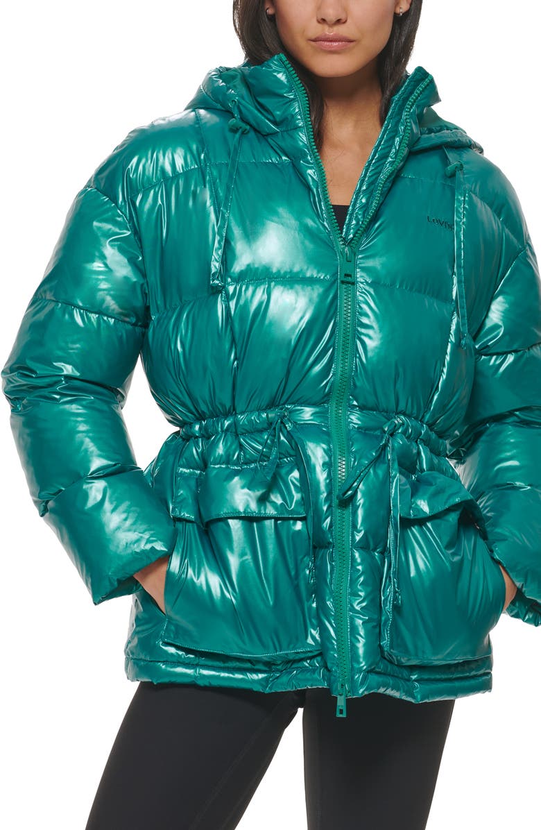 Levi's® Shiny Puffer Jacket | Nordstrom