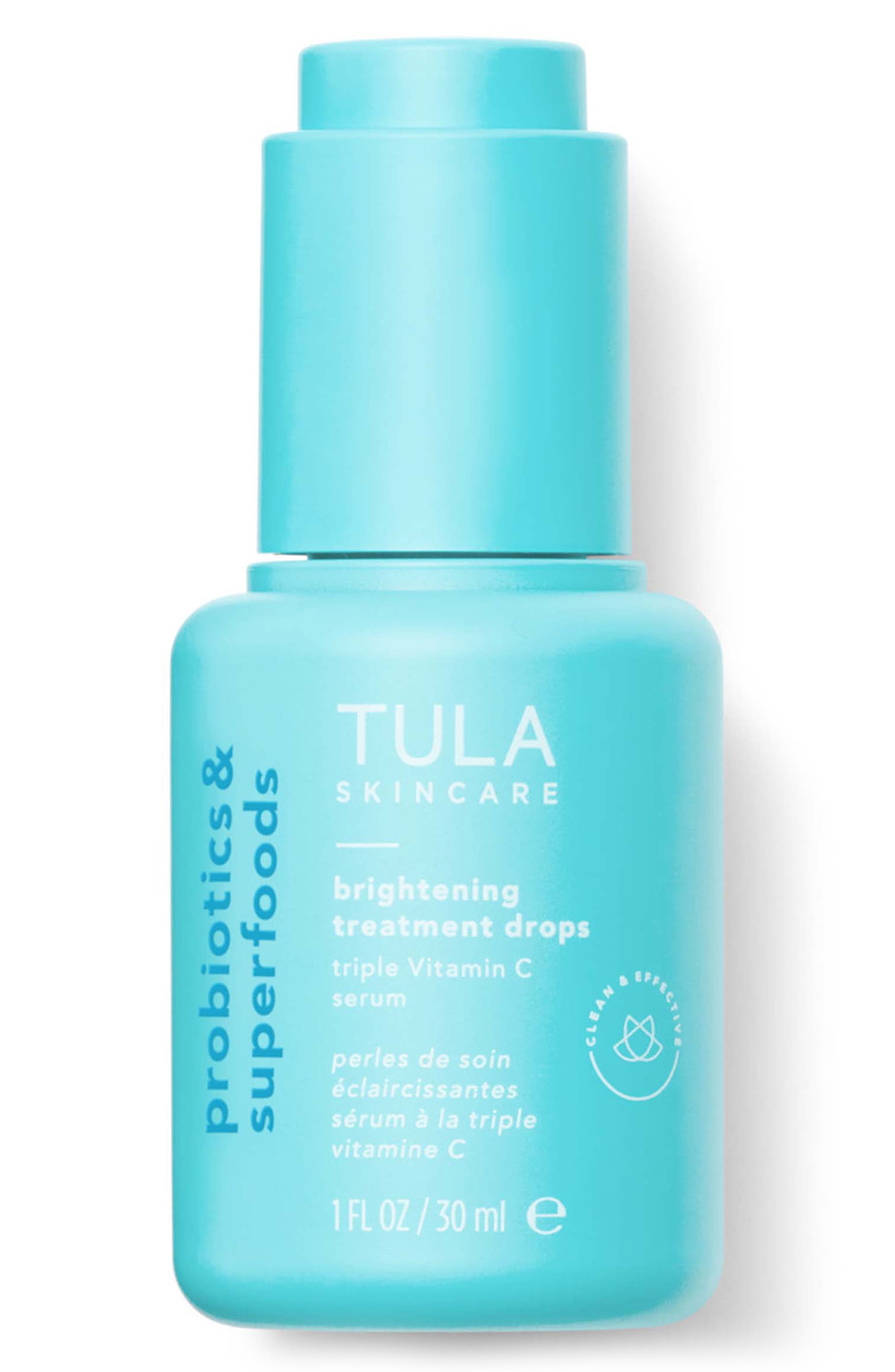 TULA Skincare Brightening Treatment Drops Triple Vitamin C Serum