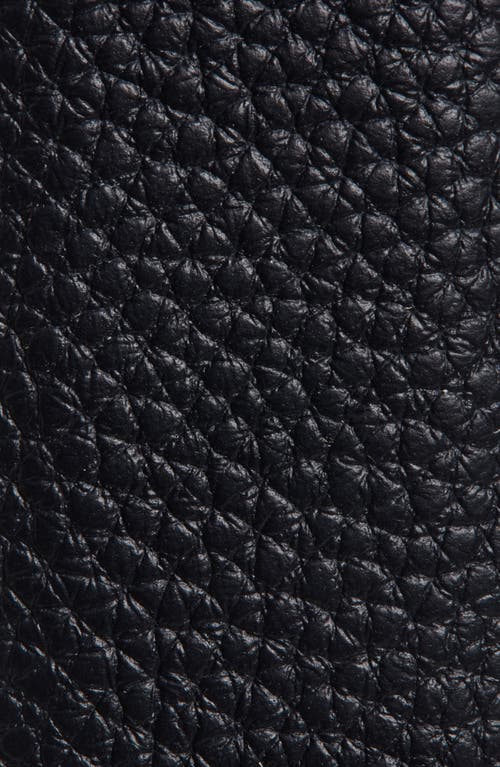 Tom Ford T Icon Reversible Grained Leather Belt In Dark Navy/black