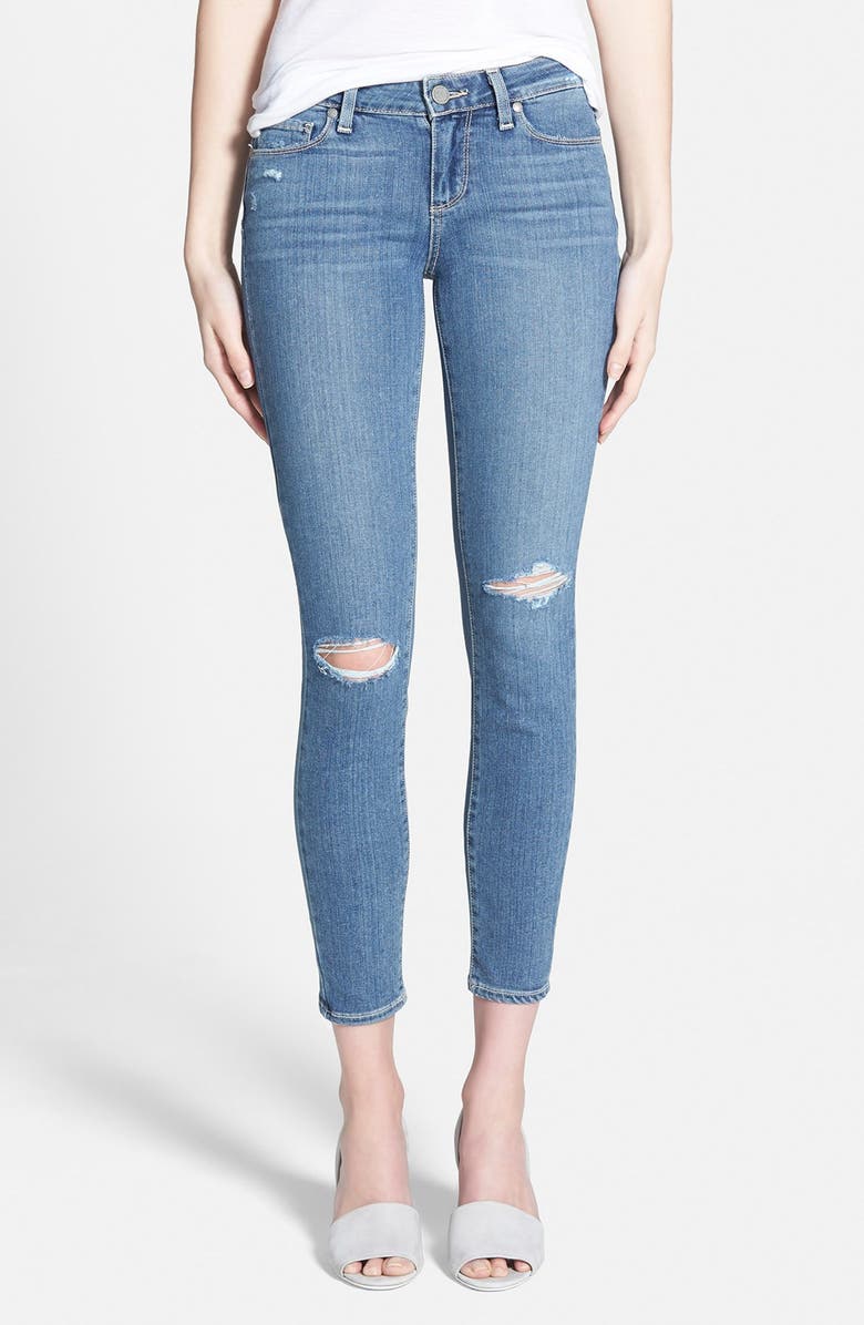Paige Denim 'Transcend - Verdugo' Ultra Skinny Ankle Jeans (Teagan ...