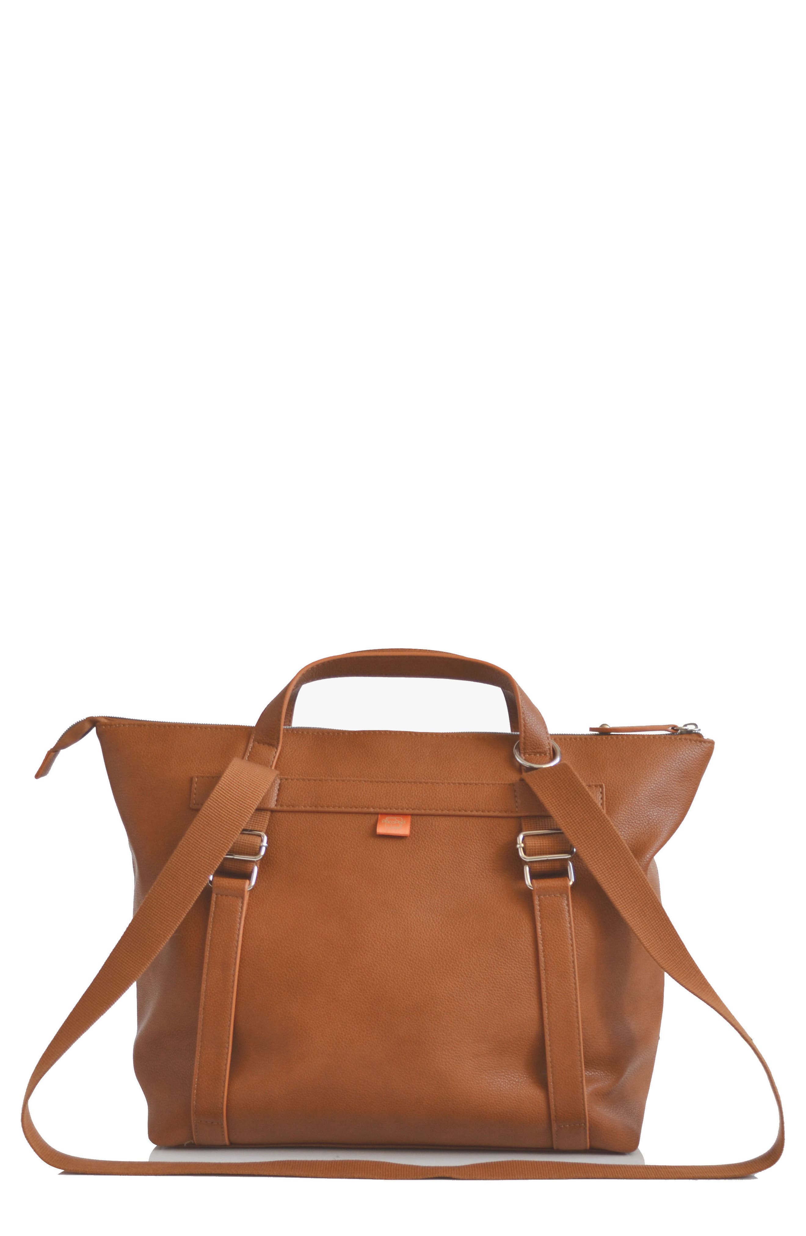 leather convertible diaper bag