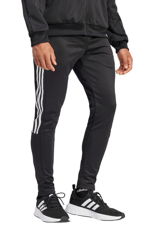 Shop Adidas Sportswear Tiro Tapered Athletic Pants In Black/white