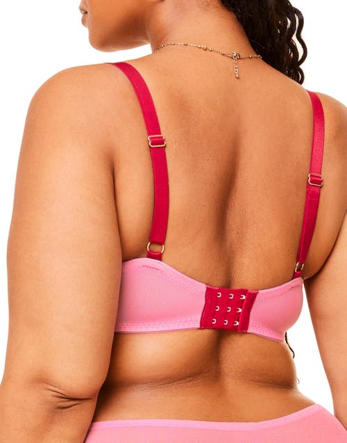 Shop Adore Me Bettie Contour Balconette Bra In Medium Pink