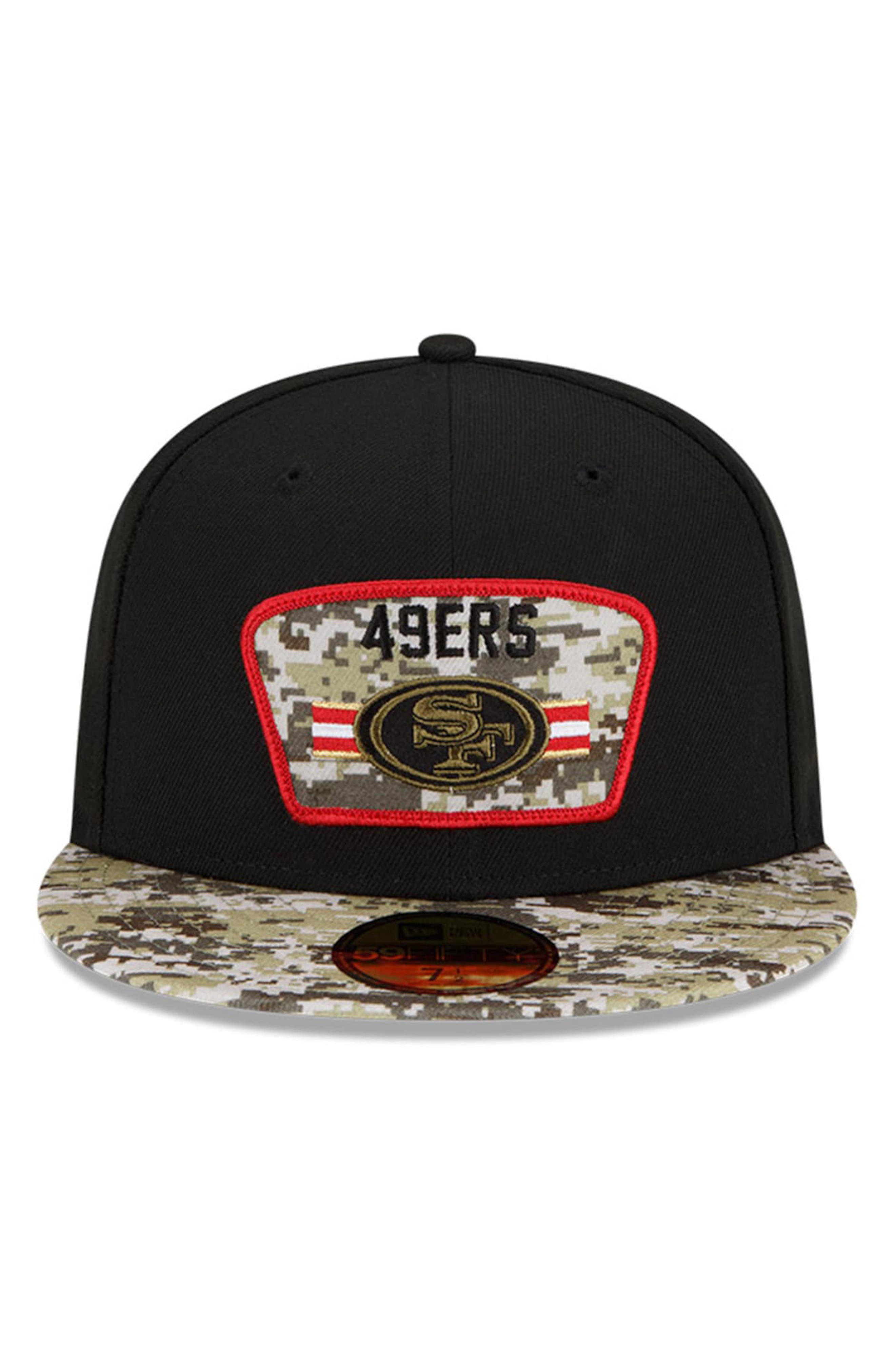 san francisco 49ers salute to service hat