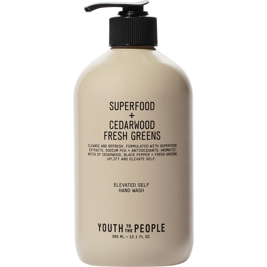 Youth To The People Superfood Antioxidant Hand Wash With Kale + Green Tea 13.1 Fl oz In No Color
