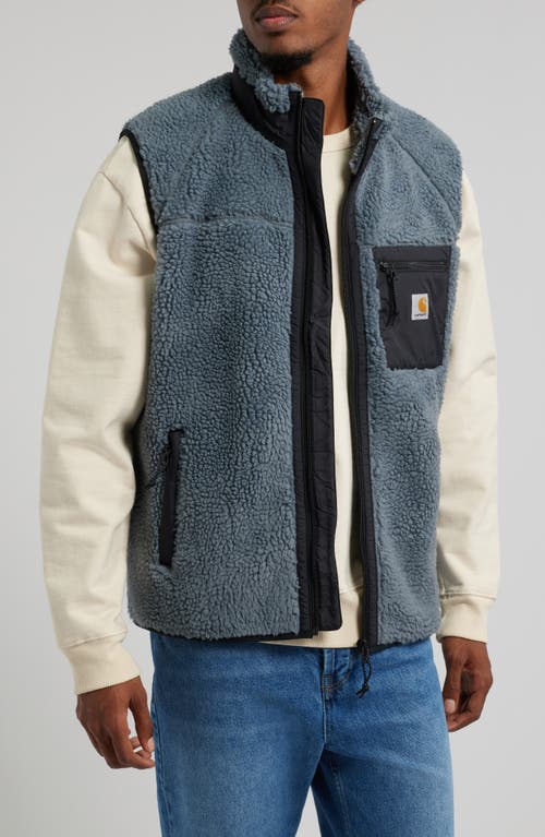 Carhartt Work In Progress Prentis Fleece Vest Liner in Dove Grey /Black 