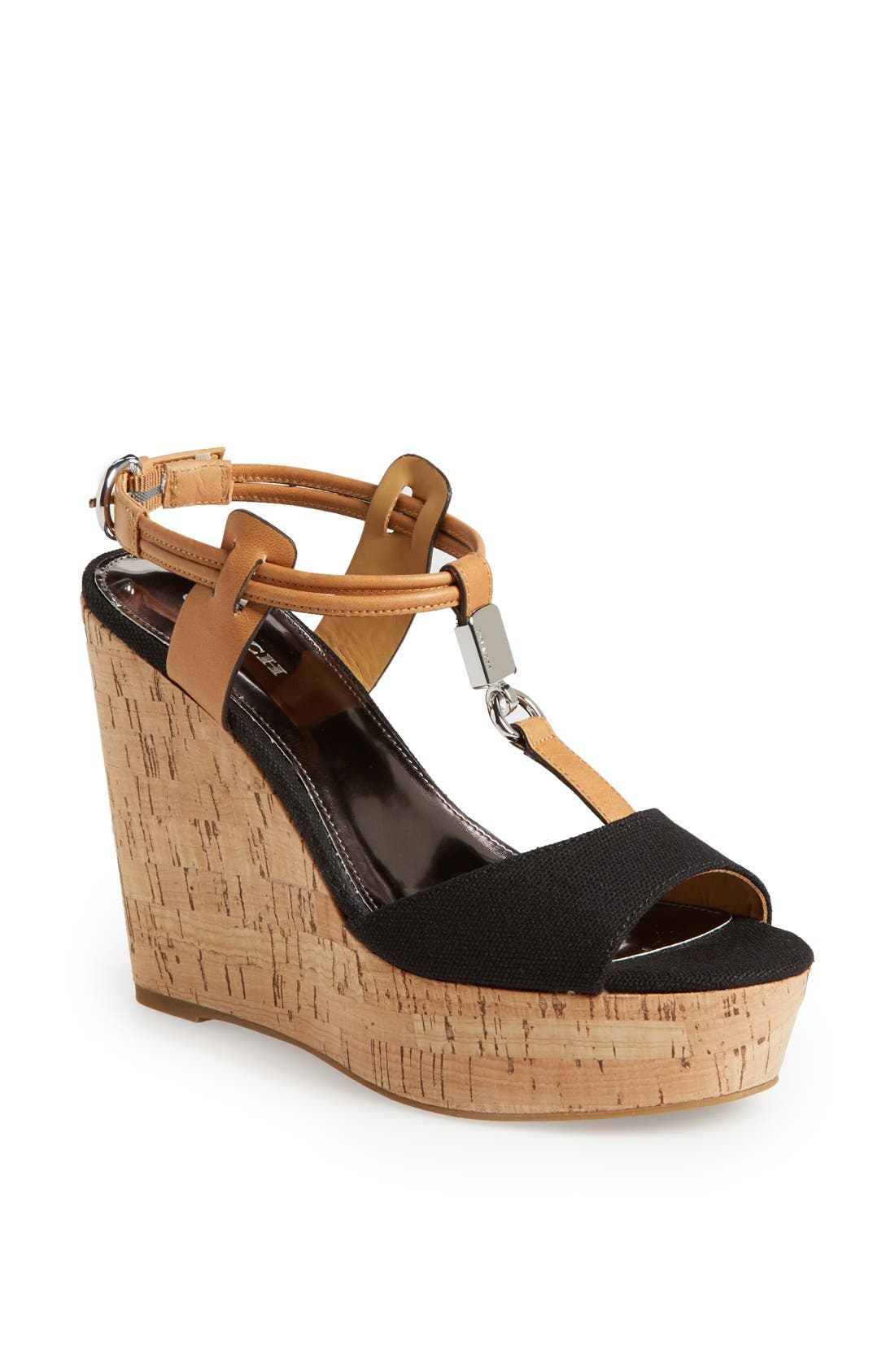 COACH 'Linden' Wedge Platform Sandal Nordstrom