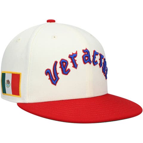 New York Cubans Rings & Crwns Team Fitted Hat - Black/Red