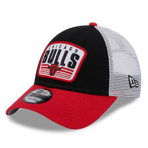 Chicago Bulls FLANNEL SNAPBACK Grey-Red Hat by New Era