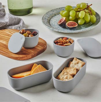 CARAWAY 14-Piece Food Storage Glass Container Set