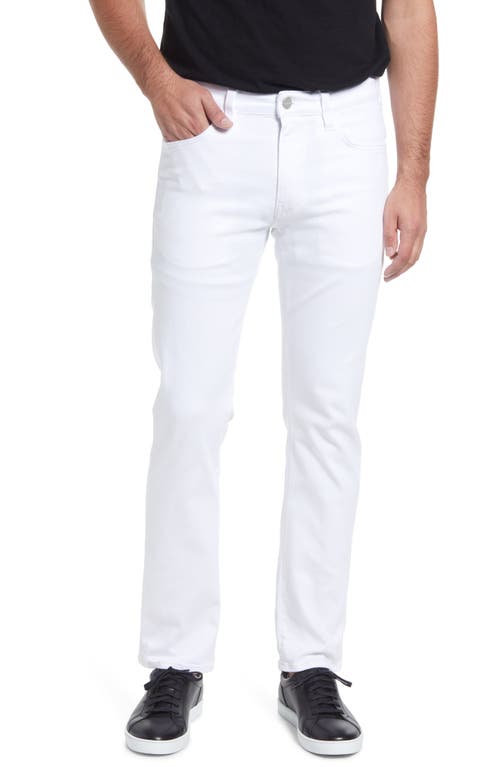 34 Heritage Courage Straight Leg Jeans Double White at Nordstrom, X