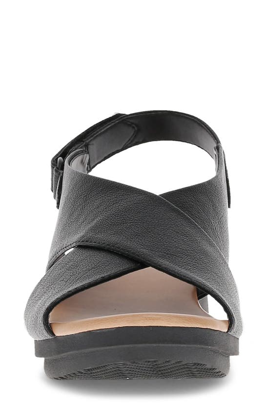 Shop Baretraps Victoria Slingback Wedge Sandal In Black